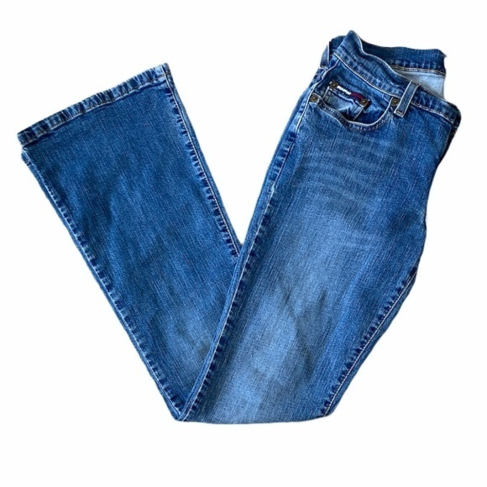 Tommy Hilfiger Flare Jeans Sz. 5R Juniors - Picture 8 of 11